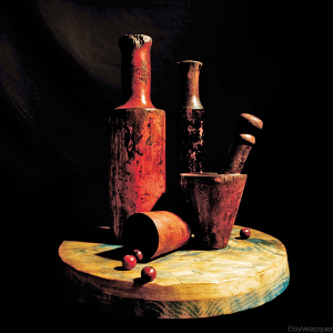 A mesa puesta